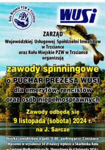 Zawody spinningowe o puchar Prezesa WUSI